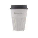 Circular&Co Returnable Cup Lid 227 ml koffiebeker, wit / grijs