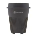 Circular&Co Returnable Cup Lid 340 ml koffiebeker, donkergrijs (± pms process black u)