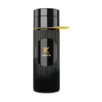 Join The Pipe Atlantis Ring Bottle Black 500 ml, zwart / geel