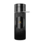 Join The Pipe Atlantis Ring Bottle Black 500 ml, zwart/wit