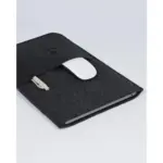Laptop-Sleeve 16 Zoll bedrucken nachhaltig Filz Apfelleder — Produktfoto 3