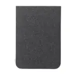 Recycled Felt & Apple Leather Laptop Sleeve 16" — productfoto 4