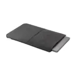 Recycled Felt & Apple Leather Laptop Sleeve 16" — productfoto 5