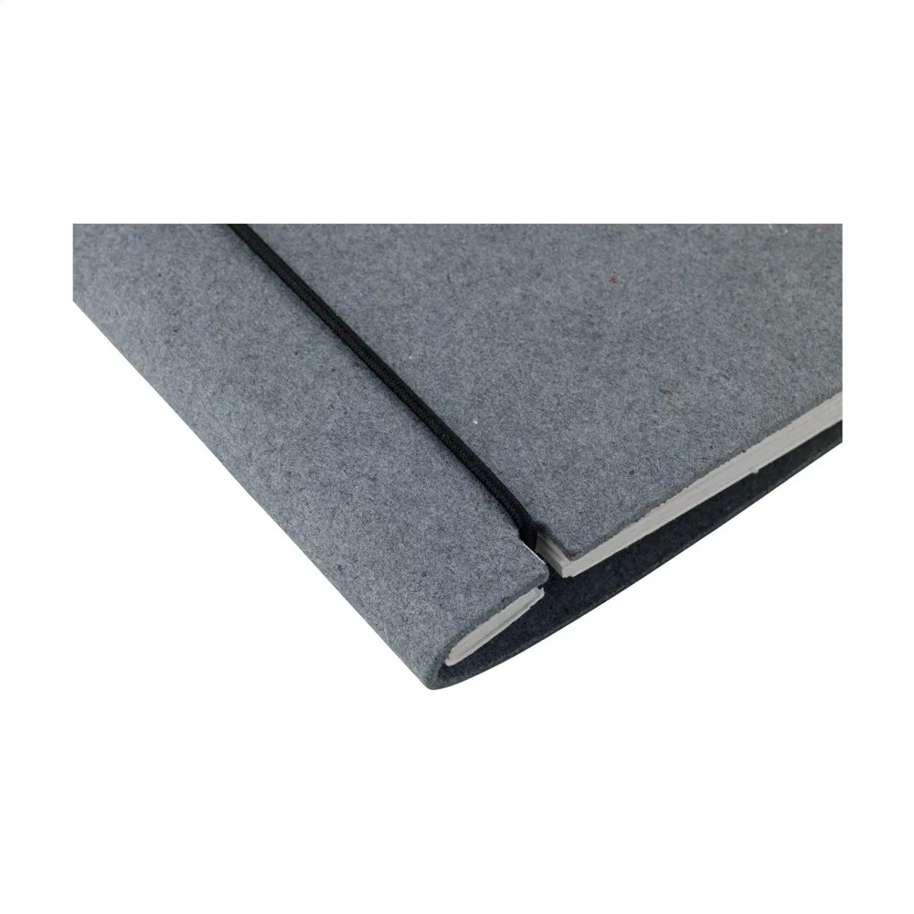 Printed Refillable Recycled Denim Notebook A5 — product photo 9
