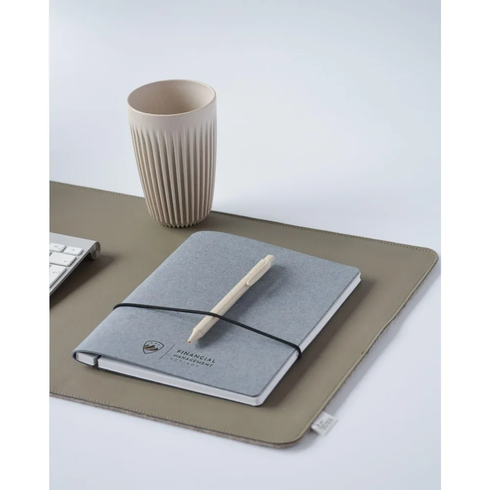 Printed Refillable Recycled Denim Notebook A5 — product photo 11