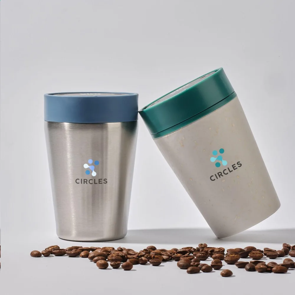 CircularCo Recycled Stainless Steel Coffee Cup 227 ml productfoto 2 - Hidalgo Circular&Co Recycled Stainless Steel Coffee Cup 227 ml — productfoto 2