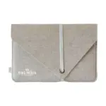 Laptophülle aus Recyclingfilz mit Logo 15/16 Zoll