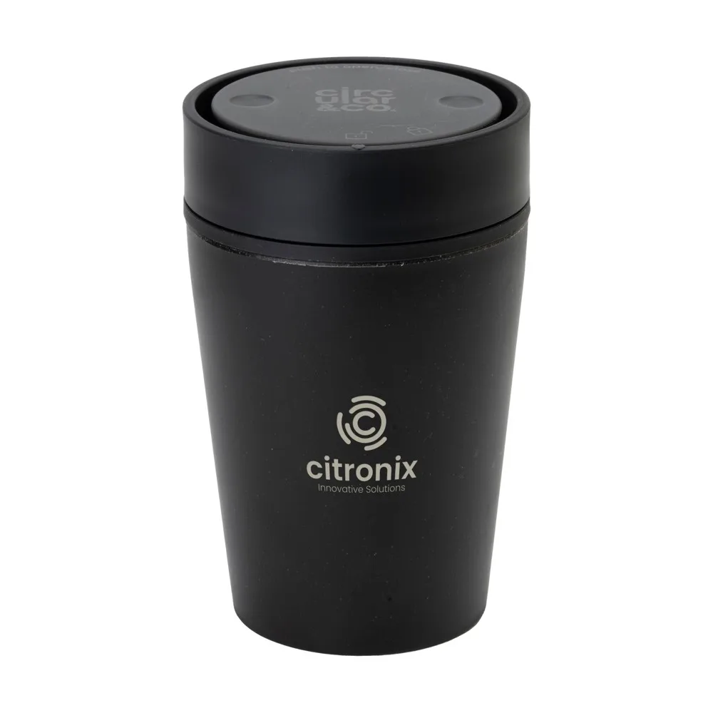 Kaffeebecher Circular&Co. Coffee Waste bedrucken dicht 227ml — Produktfoto 3