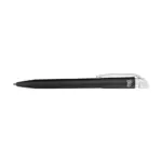 Stilolinea S45 Bio balpen zwart ± pms black productfoto 2 - Hidalgo-werbeartikel Stilolinea S45 Bio balpen, zwart (± pms black) — productfoto 2