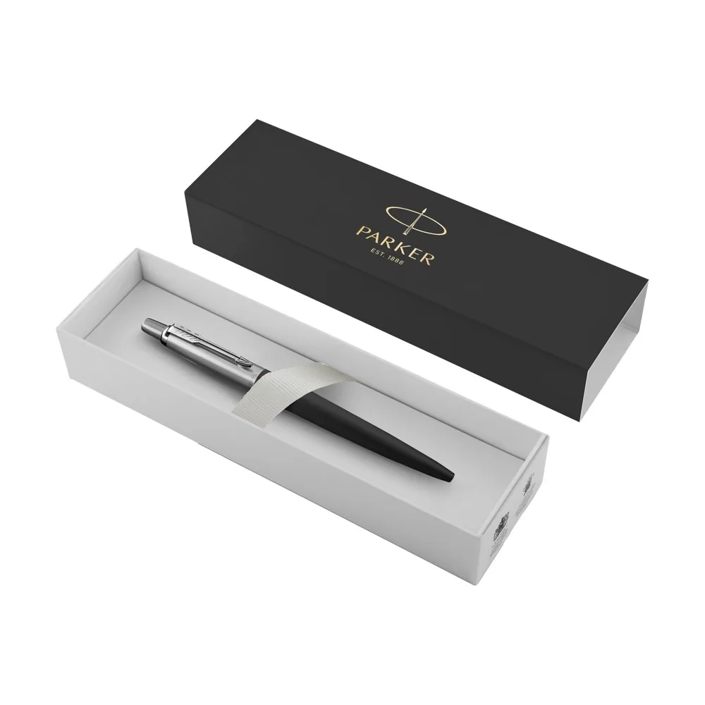 Parker Jotter Core balpen | Roestvrijstaal productfoto 4 - Hidalgo Parker Jotter Core balpen | Roestvrijstaal — productfoto 4