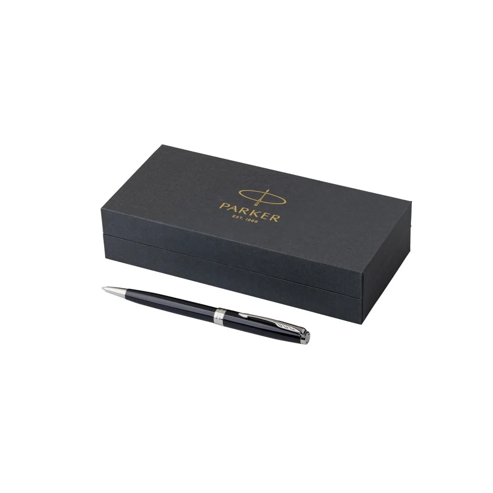 Parker Sonnet balpen | Chroomkleurige details