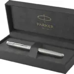 Parker Sonnet rollerball | Roestvrijstaal — productfoto 3