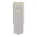 USB stick 2.0 Twister 4GB, wit