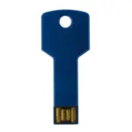 USB stick 20 key 8GB donkerblauw - Hidalgo USB stick 2.0 key 8GB, donkerblauw