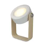 Coollux multifunctionele LED-lamp met bamboe handvat — productfoto 4