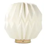 Coollux opvouwbare Origami-geïnspireerde papieren LED-lamp Luna 25cm — productfoto 3
