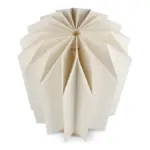 Coollux vouwbare papieren LED lamp Eos op houten voet, 25 cm  (brievenbus doos) — productfoto 5