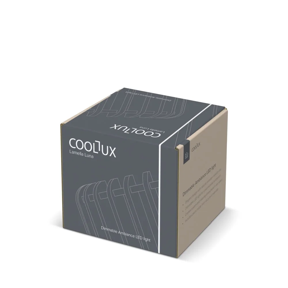 Coollux LED Lamp Lamella Luna productfoto 3 - Hidalgo Coollux LED Lamp Lamella Luna — productfoto 3
