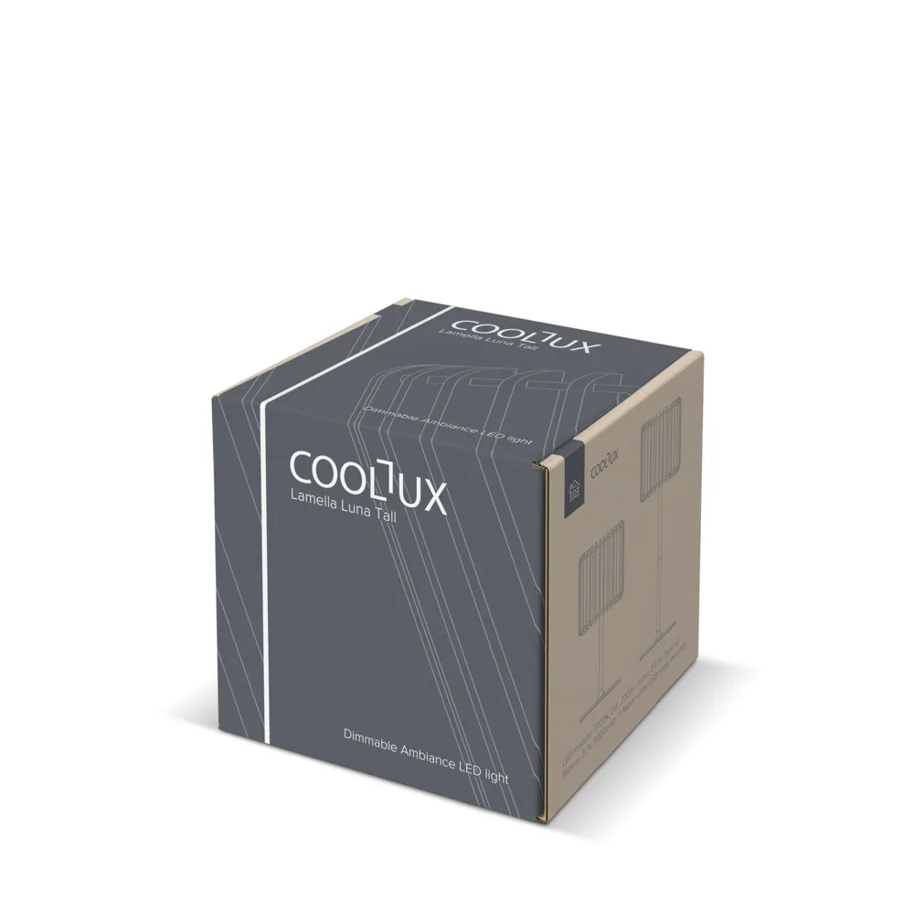 Coollux LED Lamp Lamella Luna Tall productfoto 10 - Hidalgo Coollux LED Lamp Lamella Luna Tall — productfoto 10