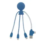 2081 | Xoopar Mr. Bio Charging cable, blauw