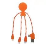 2081 | Xoopar Mr. Bio Charging cable, oranje