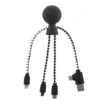 2081 | Xoopar Mr. Bio Charging cable, zwart