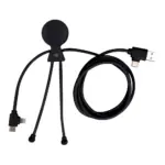 2089 | Xoopar Mr. Bio Long Power Delivery Oplaadkabel, zwart