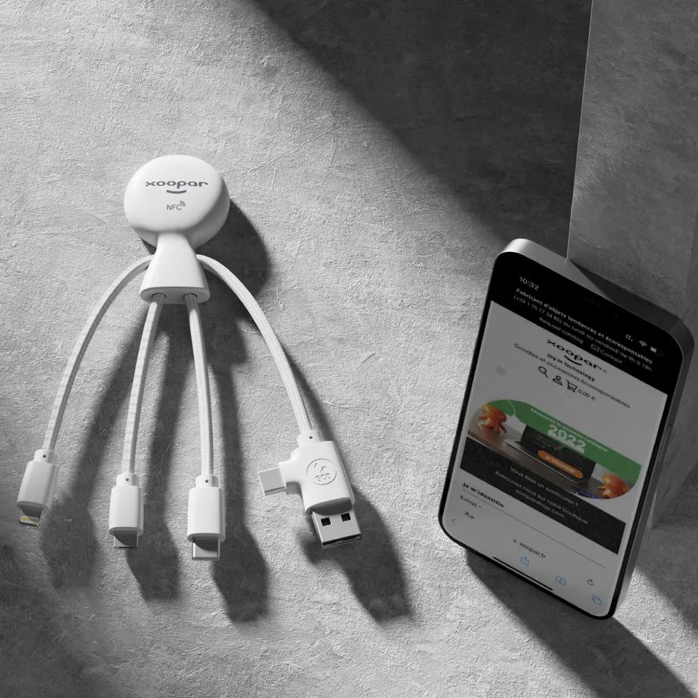 2099 | Xoopar Mr Bio Smart Oplaadkabel met NFC productfoto 6 - Hidalgo 2099 | Xoopar Mr. Bio Smart Oplaadkabel met NFC — productfoto 6
