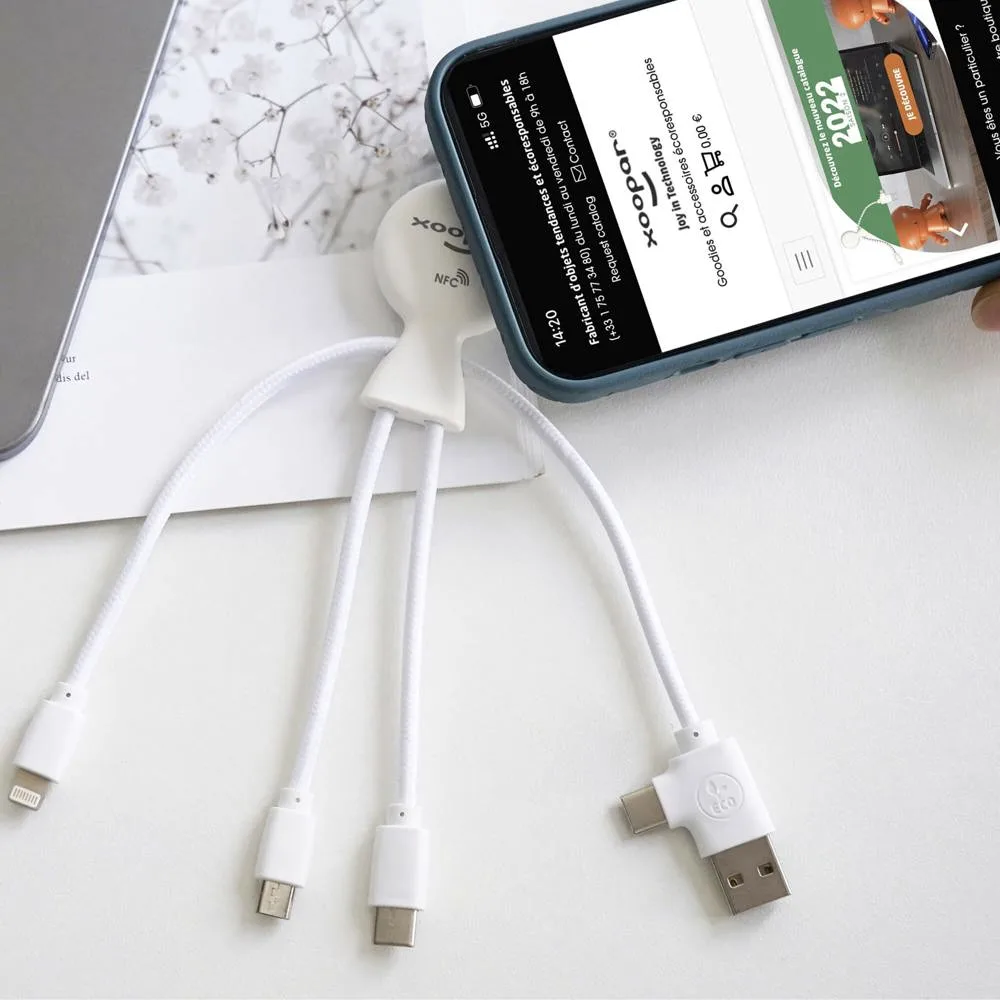 2099 | Xoopar Mr Bio Smart Oplaadkabel met NFC productfoto 9 - Hidalgo 2099 | Xoopar Mr. Bio Smart Oplaadkabel met NFC — productfoto 9