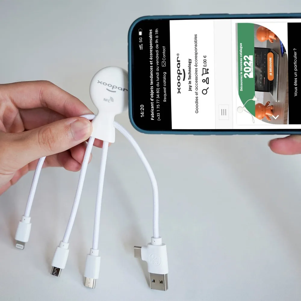 2099 | Xoopar Mr. Bio Smart Oplaadkabel met NFC — productfoto 21