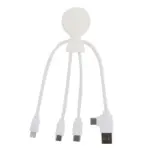 2099 | Xoopar Mr. Bio Smart Oplaadkabel met NFC, wit