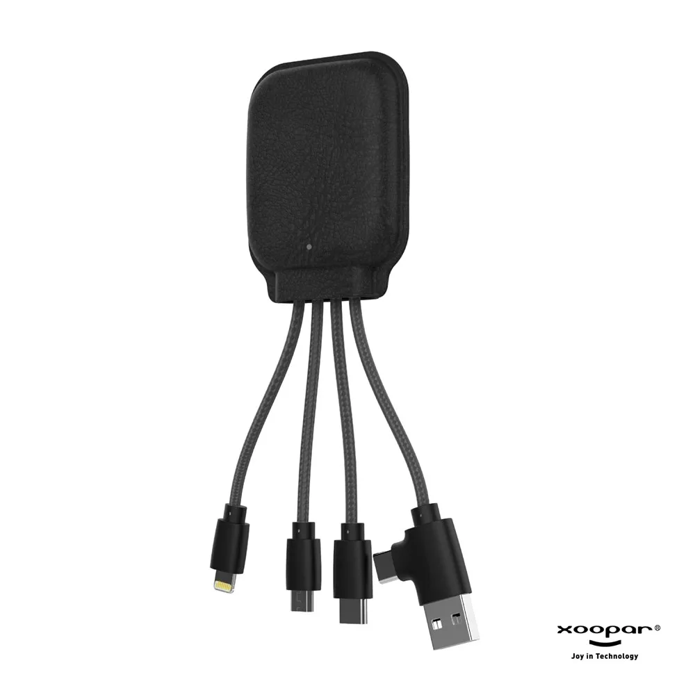 4001 | Xoopar Iné Gamma NFC Powerbank met Oplaadkabels 3000mAh productfoto 5 - Hidalgo-werbeartikel 4001 | Xoopar Iné Gamma NFC Powerbank met Oplaadkabels 3000mAh — productfoto 5