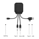 4001 | Xoopar Iné Gamma NFC Powerbank met Oplaadkabels 3000mAh — productfoto 7