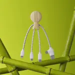 Xoopar Mr Bio Bamboo Charging Cable productfoto 9 - Hidalgo-werbeartikel Xoopar Mr. Bio Bamboo Charging Cable — productfoto 9