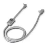 Xoopar Allure PD-kabel met gegevensoverdracht, licht grijs