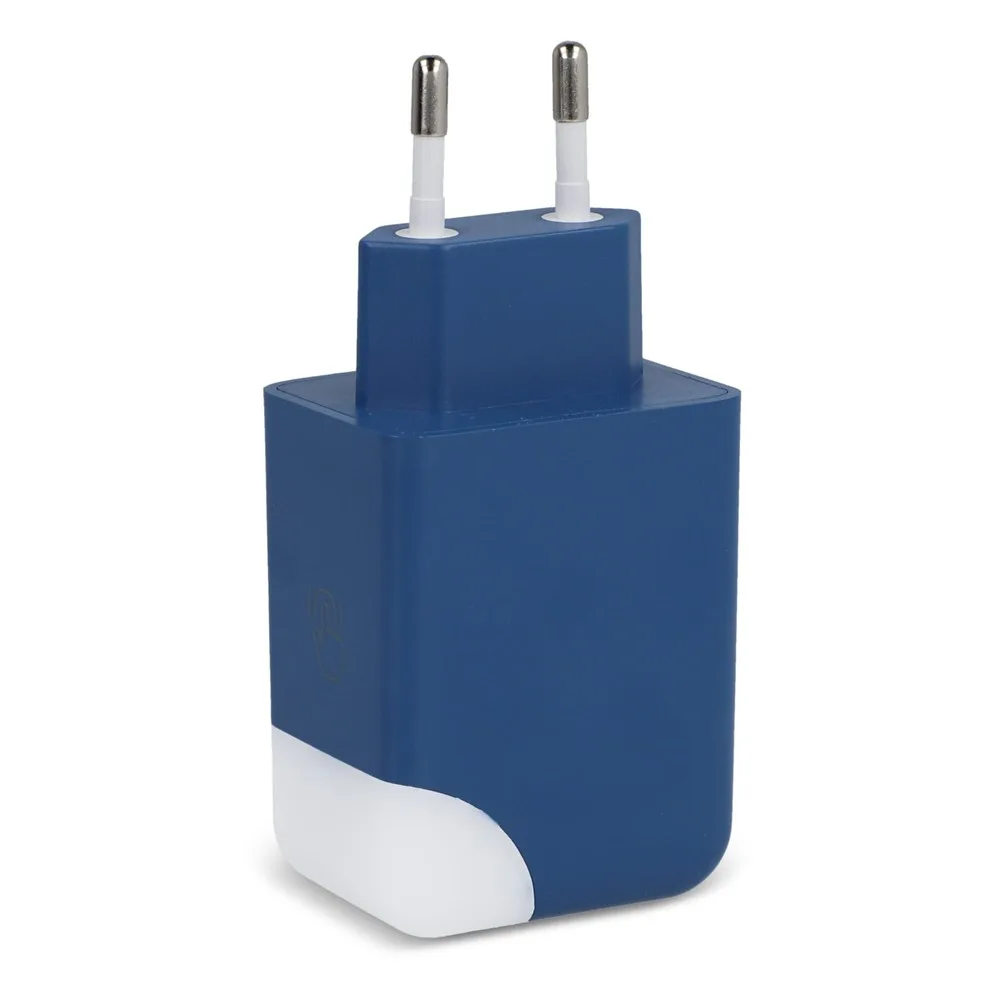 Xoopar Ice-G 65W GaN stroomadapter blauw - Hidalgo-werbeartikel Xoopar Ice-G 65W GaN stroomadapter, blauw