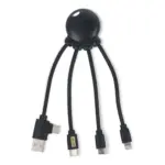 4009| Xoopar Eco Octopus Oplaadkabel Ocean Bound Plastic — productfoto 3