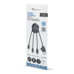 4009| Xoopar Eco Octopus Oplaadkabel Ocean Bound Plastic — productfoto 7