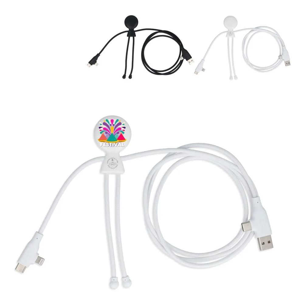 Xoopar Mr. Bio Long 60 W PD Multi Oplaadkabel 1.2 Meter
