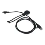 Xoopar Mr. Bio Long 60 W PD Multi Oplaadkabel 1.2 Meter, zwart