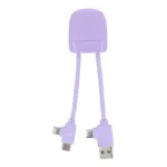 Xoopar ICE-B Multi Oplaadkabel, lila