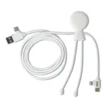 2090 - Xoopar Mr. Bio Long 60W Oplaadkabel + UK Plug Adapter — productfoto 2