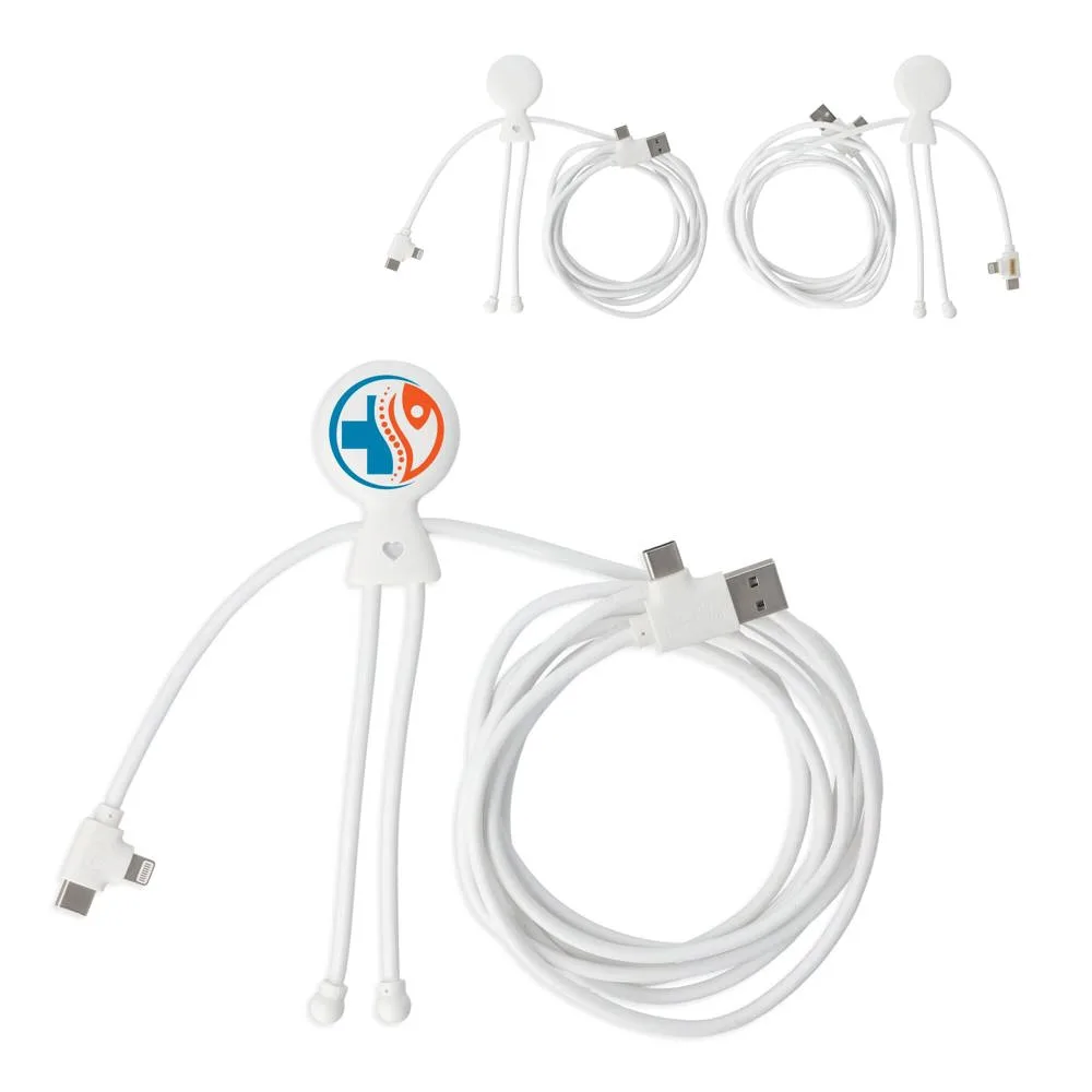 2092 - Xoopar Mr Bio Long 60 W PD Multi Oplaadkabel 2 Meter