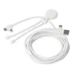 2092 - Xoopar Mr Bio Long 60 W PD Multi Oplaadkabel 2 Meter, wit