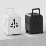 Xoopar Luggie GaN Wereldstekker Trolley — productfoto 2