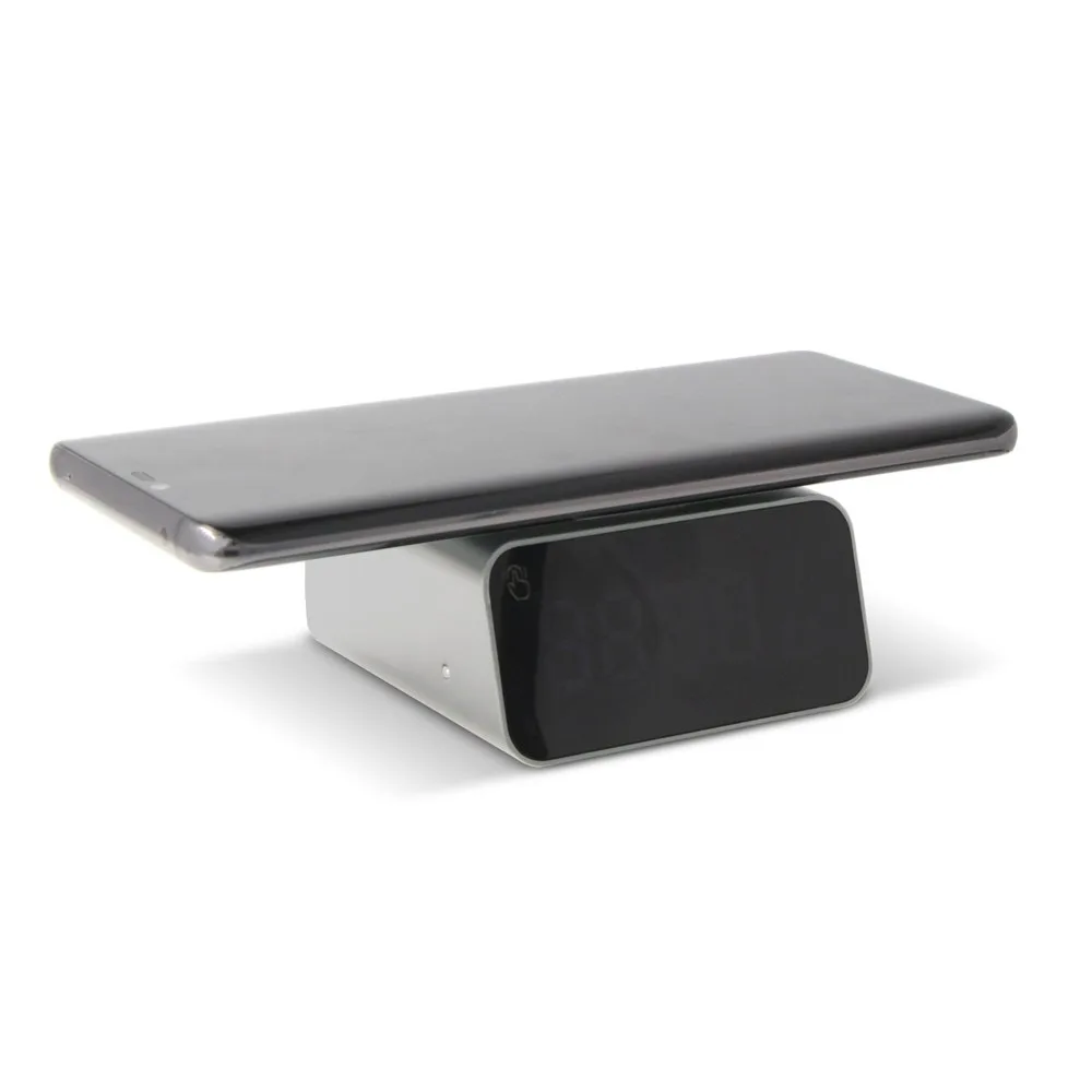Xoopar Reddi Charge PD klok met draadloze oplader productfoto 6 - Hidalgo-werbeartikel Xoopar Reddi Charge PD klok met draadloze oplader — productfoto 6