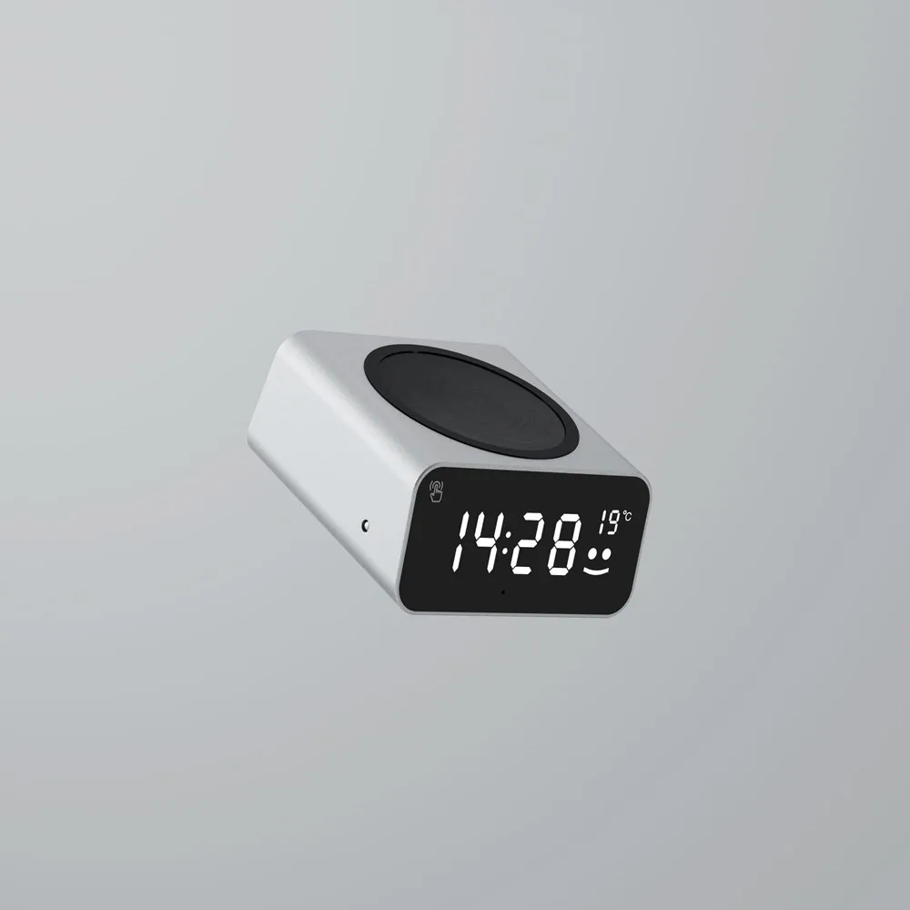 Xoopar Reddi Charge PD klok met draadloze oplader productfoto 8 - Hidalgo-werbeartikel Xoopar Reddi Charge PD klok met draadloze oplader — productfoto 8