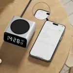 Xoopar Reddi Charge PD klok met draadloze oplader productfoto 15 - Hidalgo-werbeartikel Xoopar Reddi Charge PD klok met draadloze oplader — productfoto 15