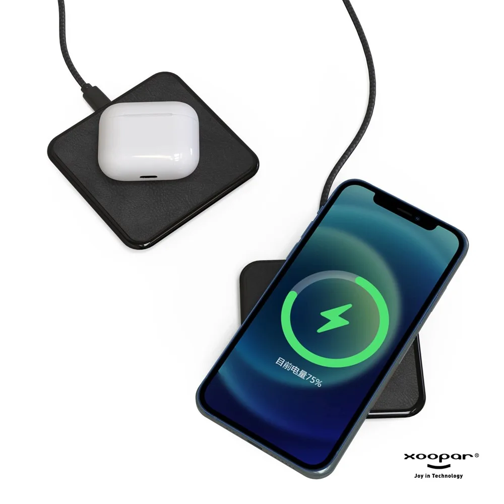 2259 | Xoopar Iné Wireless Fast Charger - Recycled Leather 15W productfoto 7 - Hidalgo-werbeartikel 2259 | Xoopar Iné Wireless Fast Charger - Recycled Leather 15W — productfoto 7