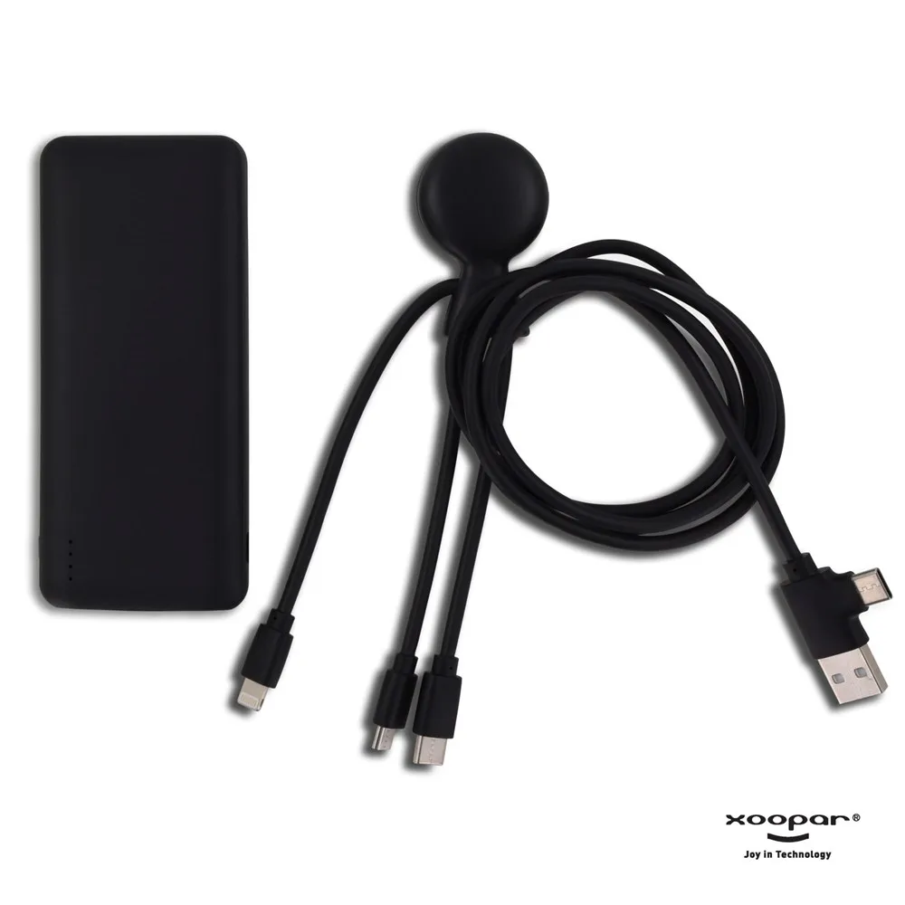 3199 | Xoopar Mr Bio Powerbank and Cable pack 7000mAh productfoto 6 - Hidalgo 3199 | Xoopar Mr. Bio Powerbank and Cable pack 7000mAh — productfoto 6